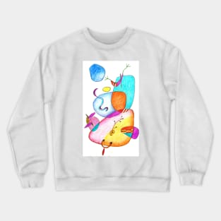 abstract Crewneck Sweatshirt